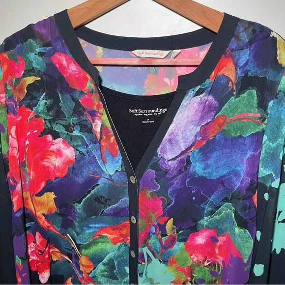 Soft Surroundings Tunic Top - Picture 4 of 15